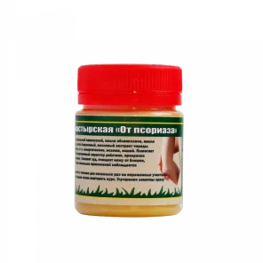 Мазь от Псориаза, пластик, 40 мл, "Кавказский Целитель"