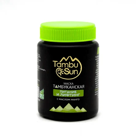 Маска для лица тамбуканская Питание и лифтинг, пластик, 100 мл, "TambuSun"